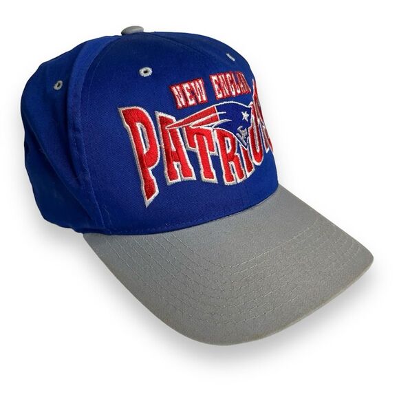 Ani New England Patriots Embroidered Blue Gray Snapback Team NFL Licensed Cap - Picture 1 of 11